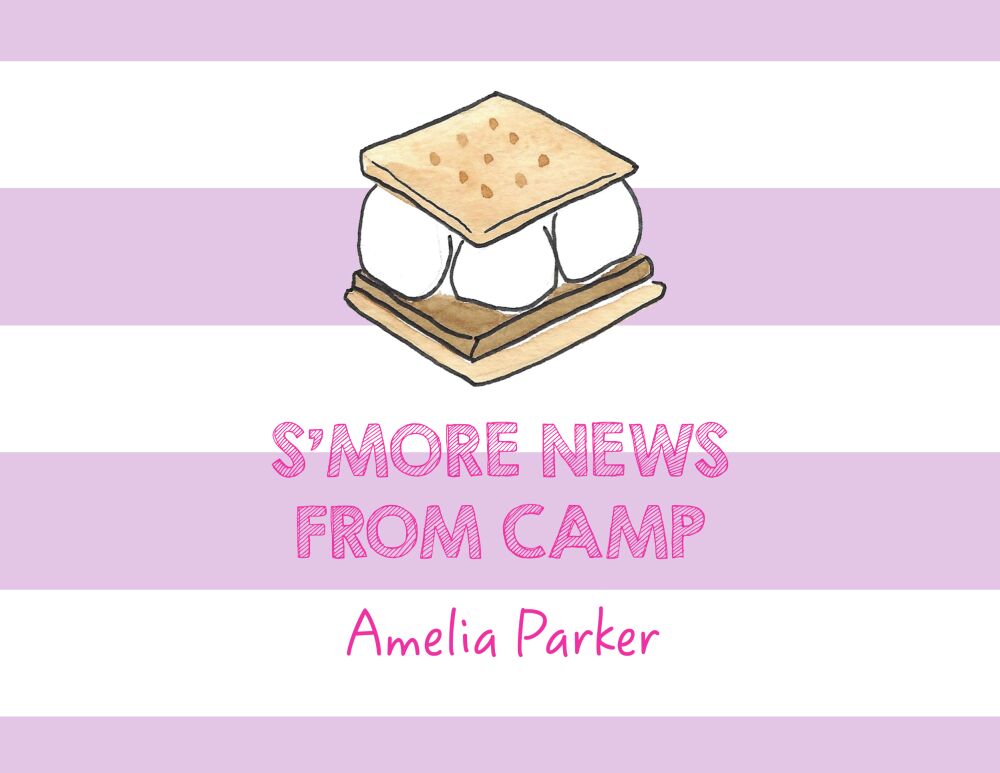 S'more News Camp Postcard