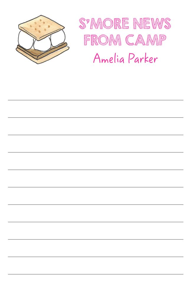 S'more News Notepad