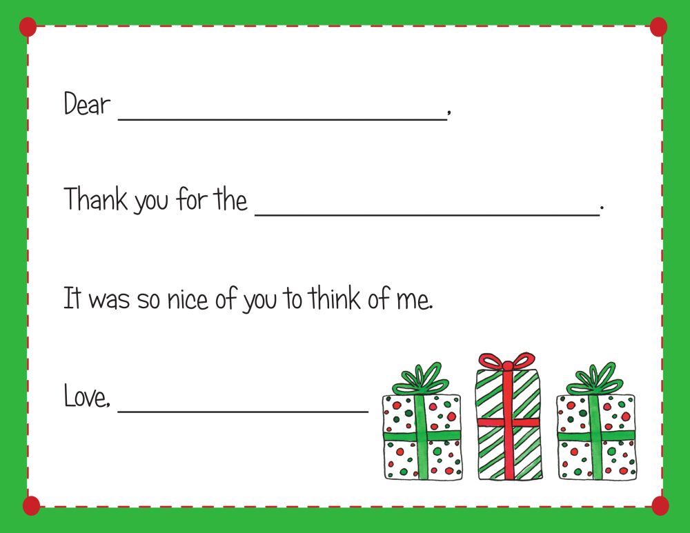 Christmas Flat Note