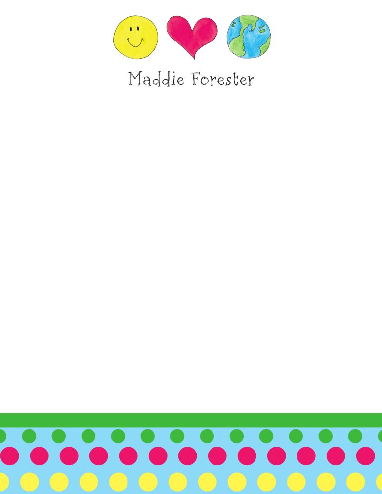 Love Our Earth Notepad