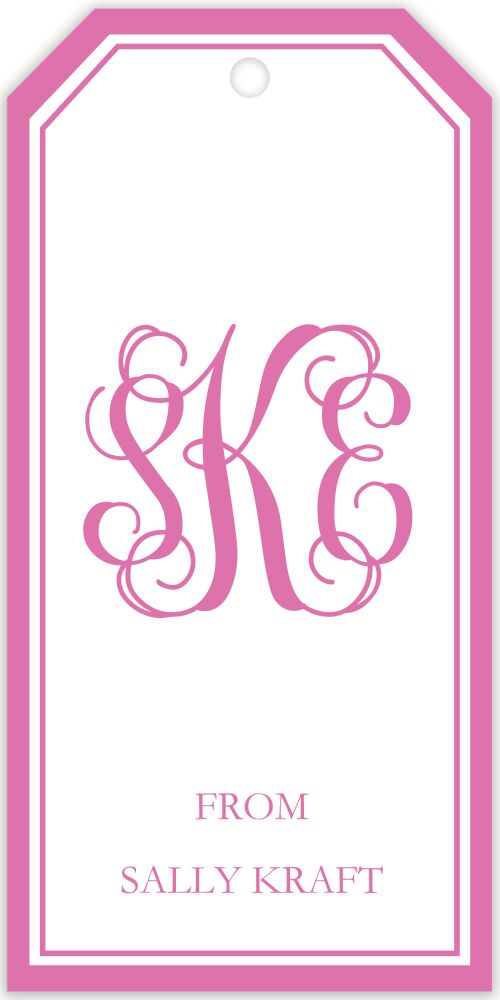 Rose Aztec Gift Tag