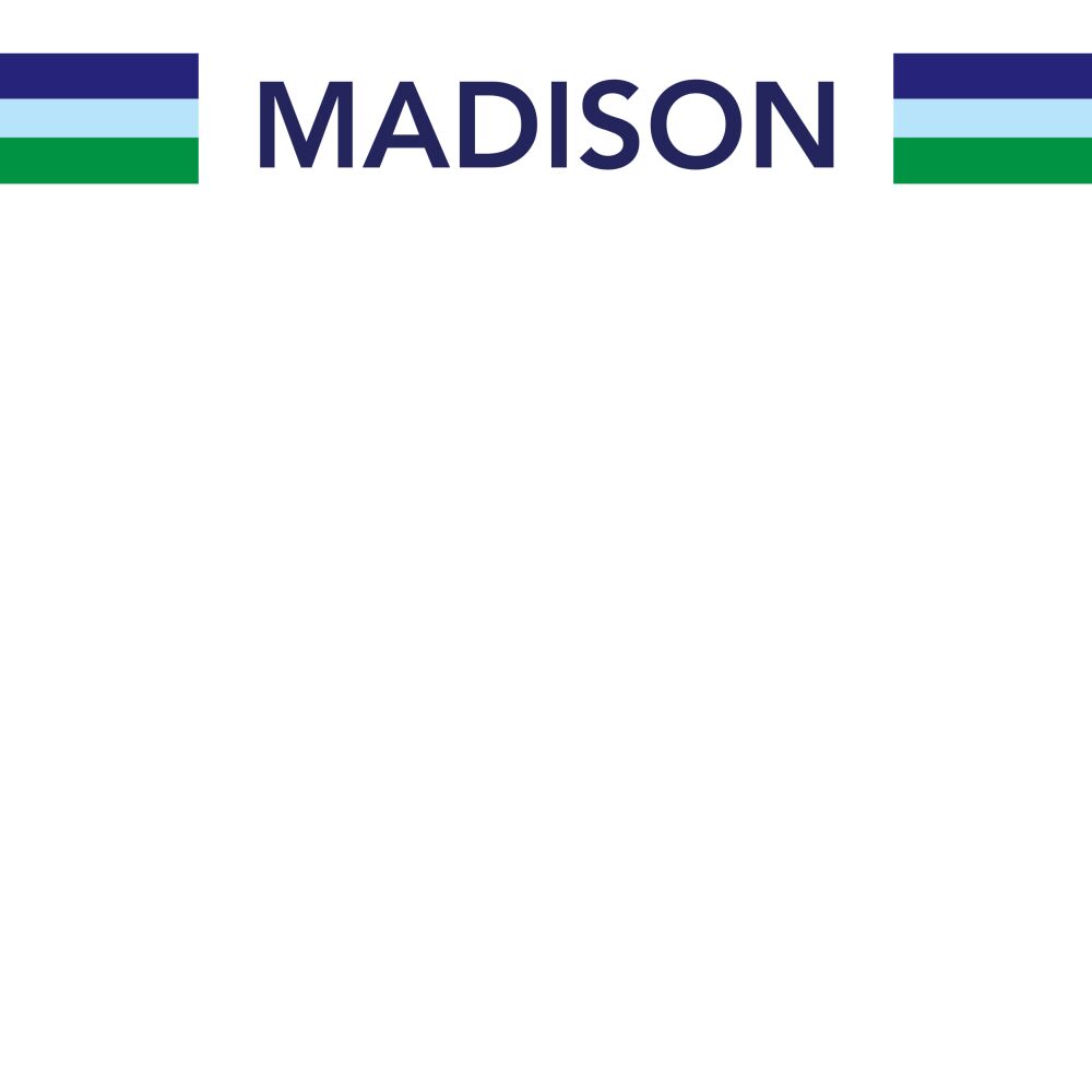 Madison Stripe Block Notepad