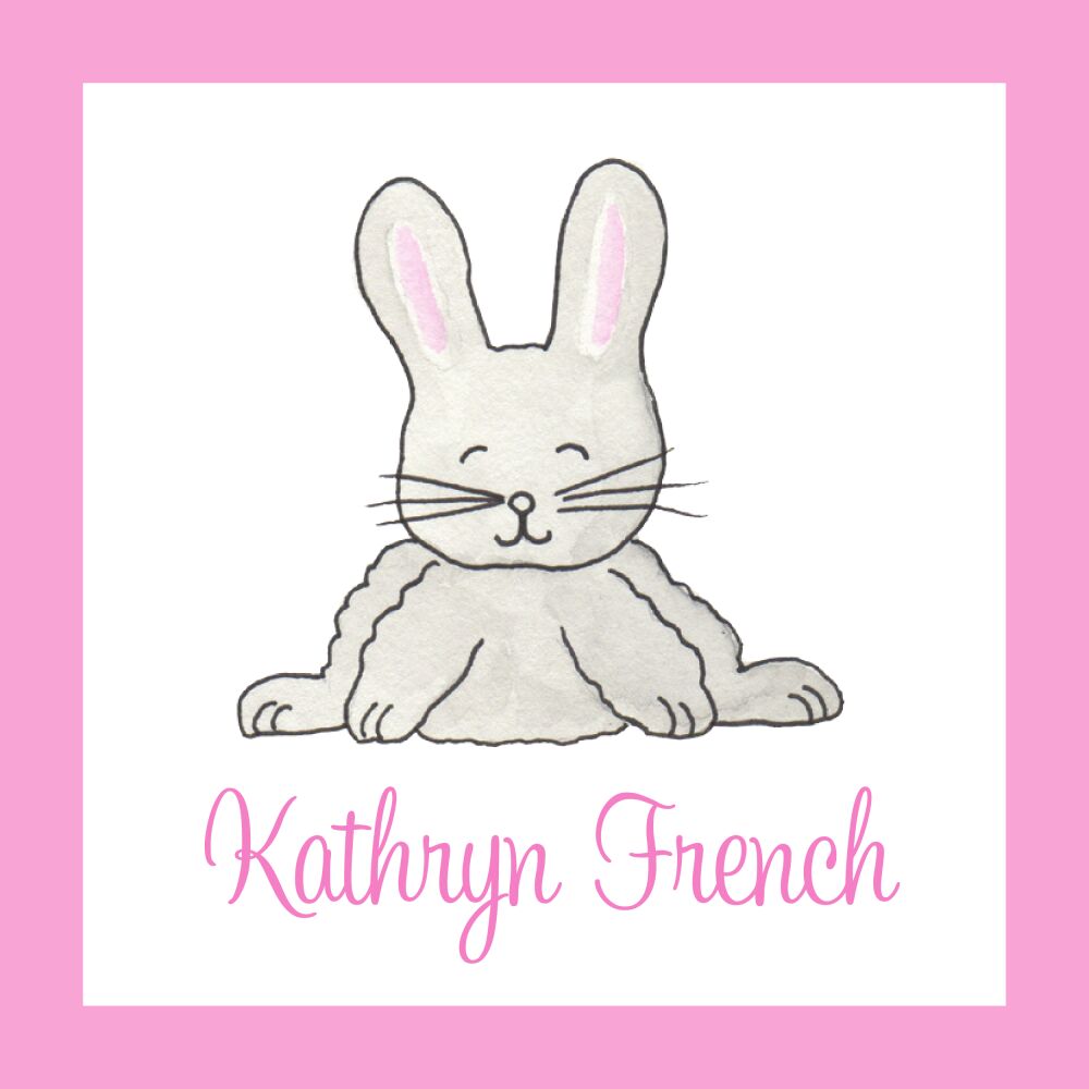 Cottontail Enclosure Card
