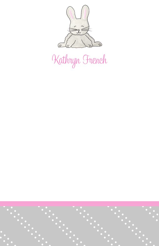 Cottontail Notepad