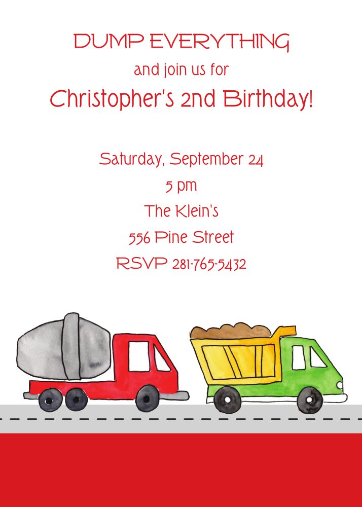 Construction Zone Invitation