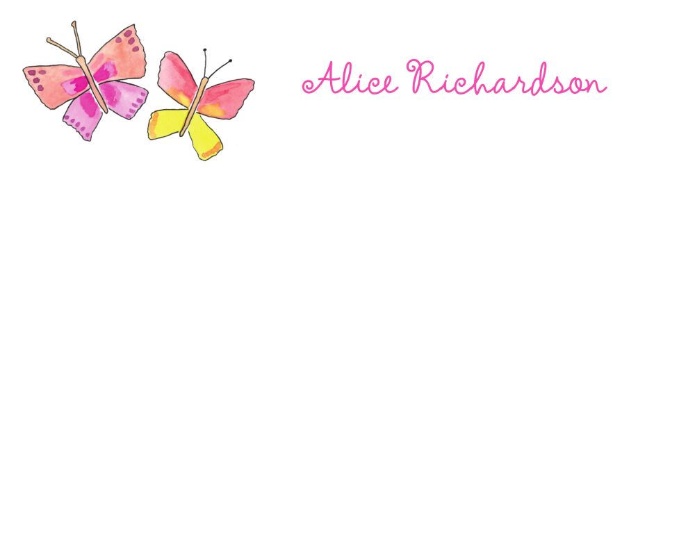 Butterfly Kisses Flat Note