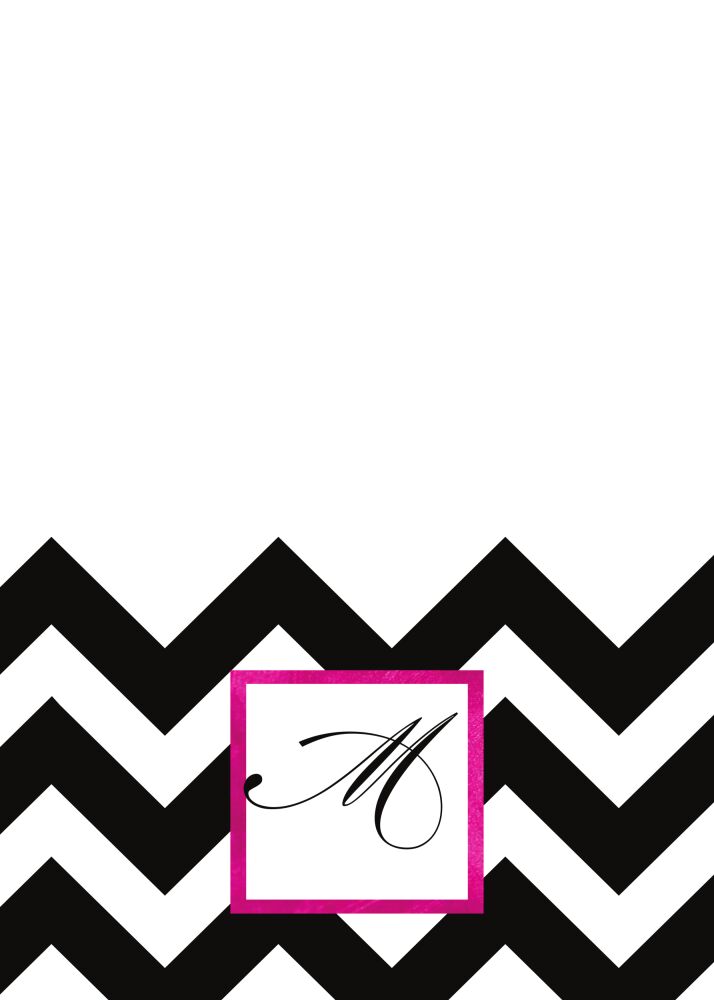 Pink Sophisticated Posh Invitation