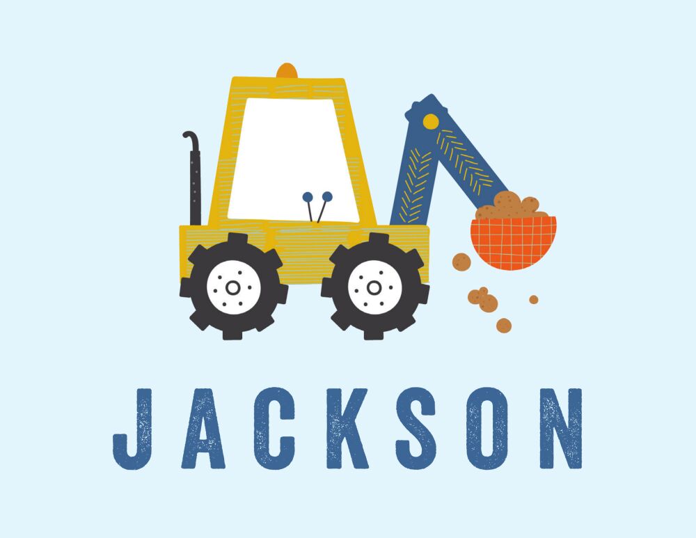 Little Truck Folded Note