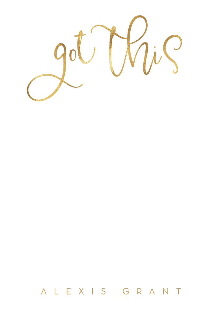 Got This Notepad