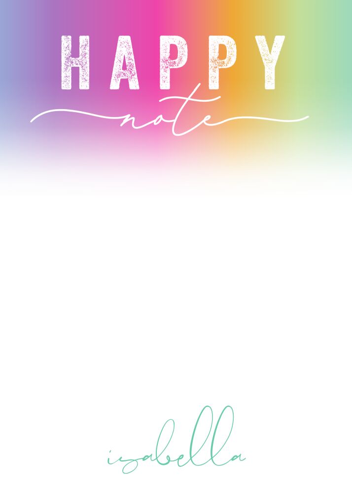 Happy Note Notepad