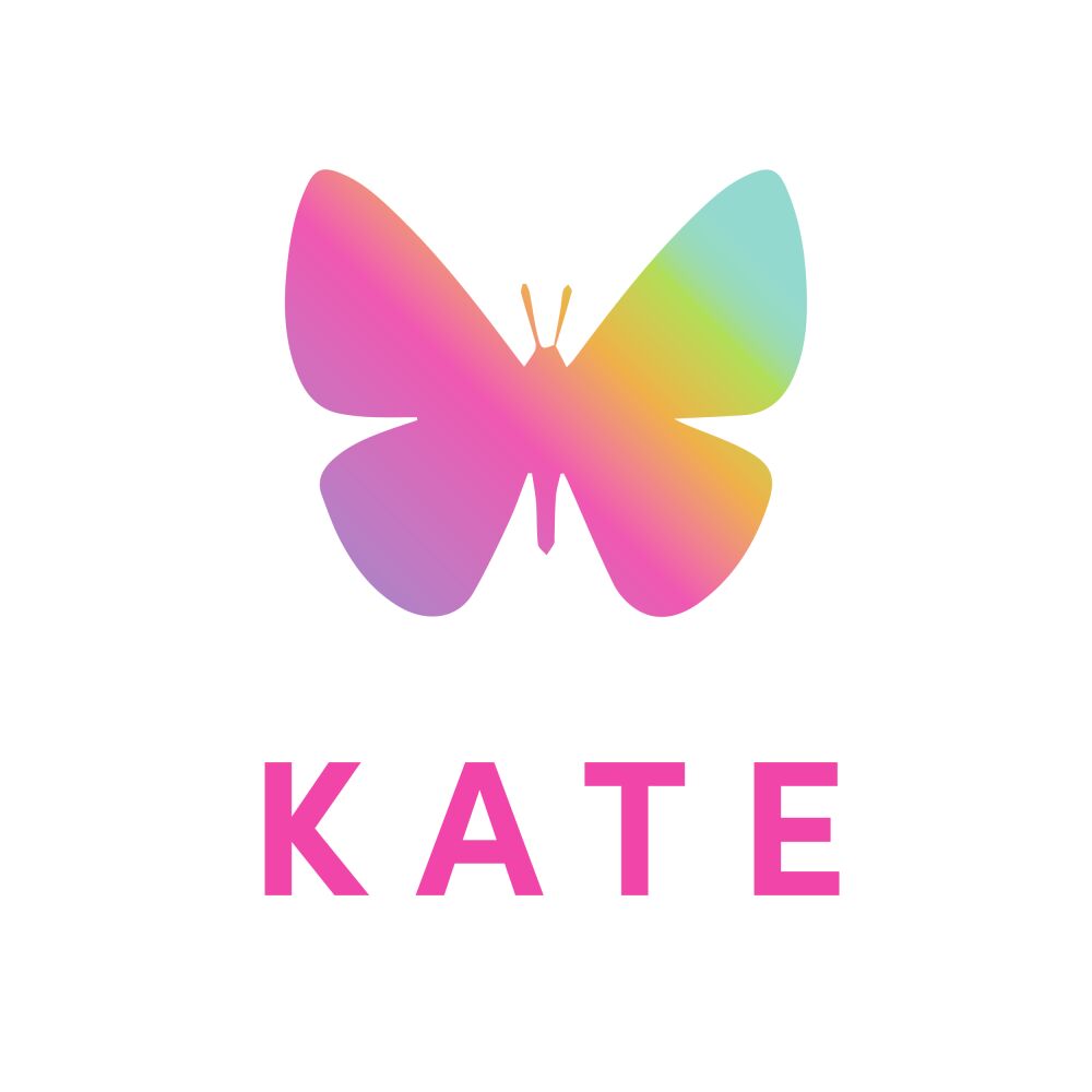 Rainbow Butterfly Enclosure Card