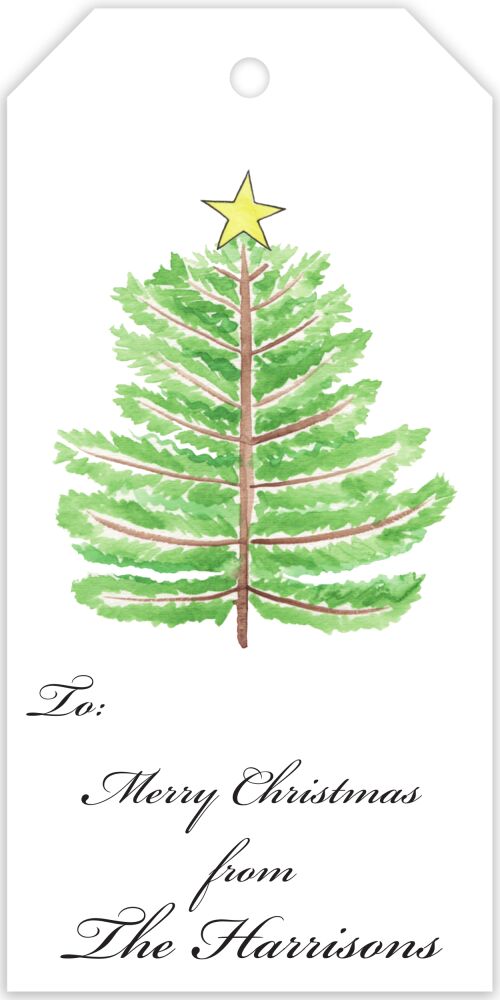 Oh Christmas Tree Gift Tag