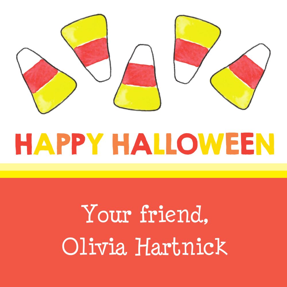 Candy Corn Sticker