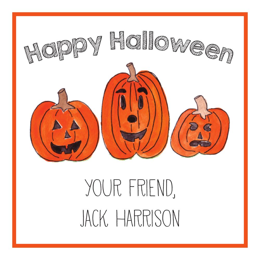 Jack O Lanterns Sticker