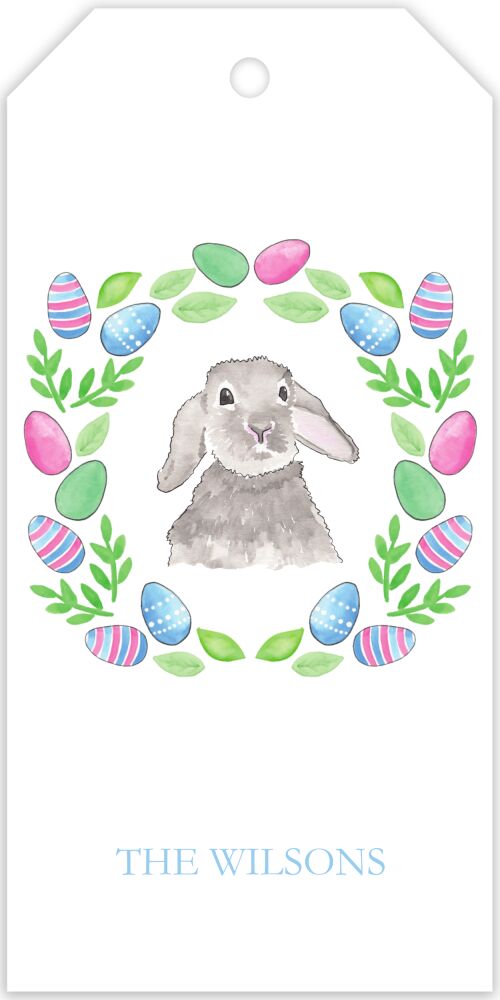 Easter Crest Hanging Gift Tag