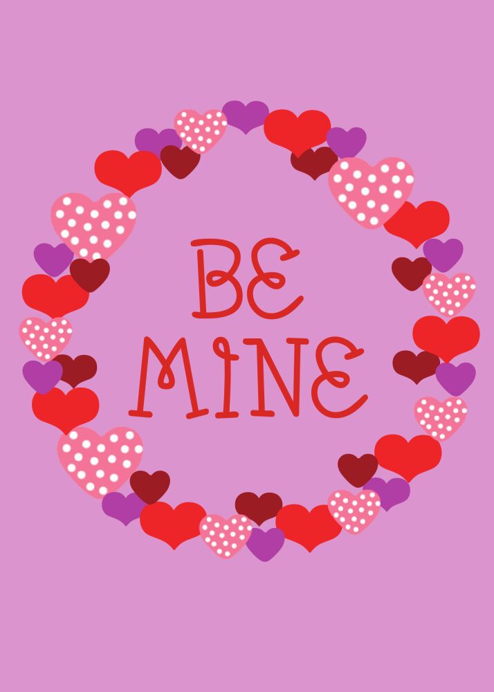 Hearts Valentine Cards