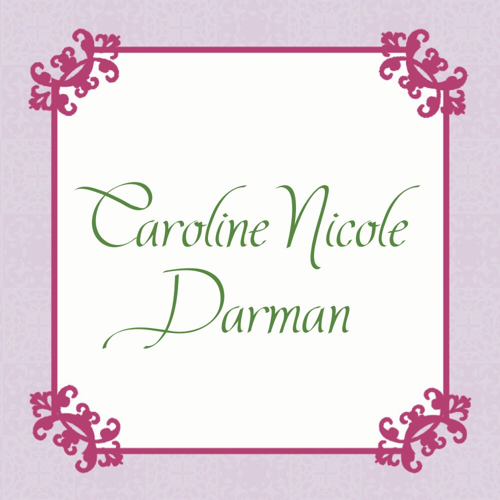 Elegant Mauve Frame Square Enclosure Card