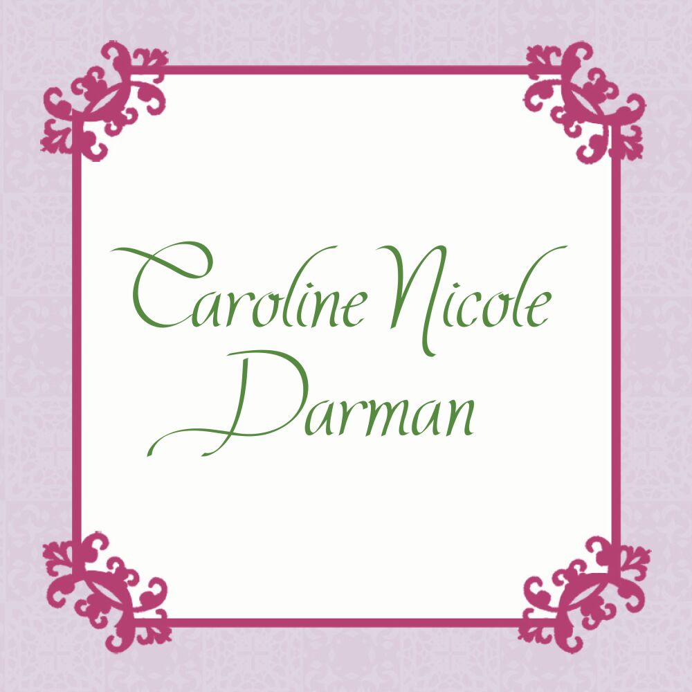 Elegant Mauve Frame Square Gift Sticker 