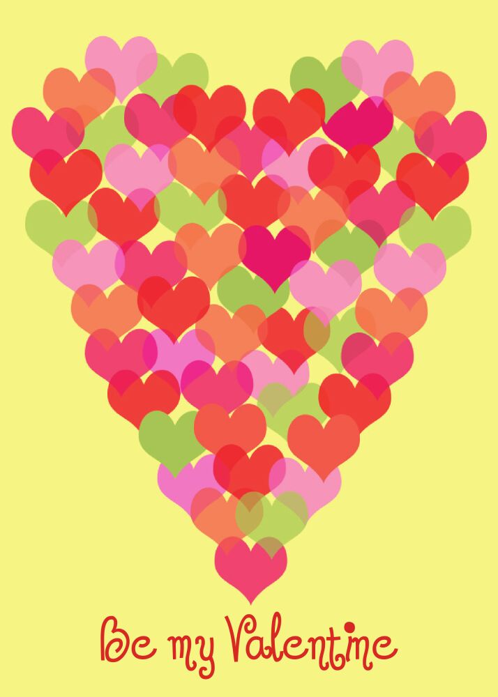 Hearts Valentine Cards