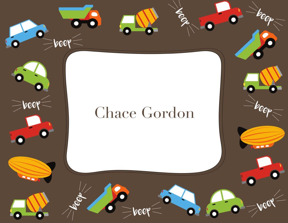 Transportation Folded Note