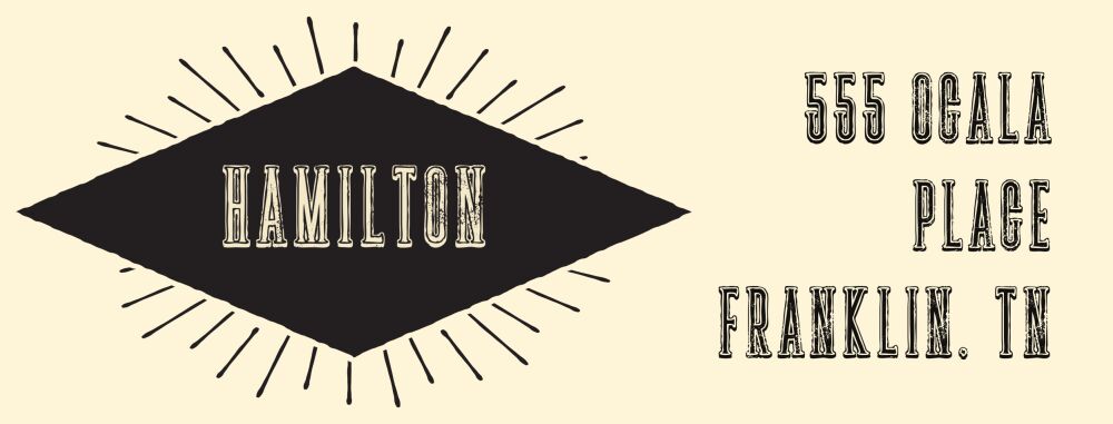 Burst Frame Rect Return Address Label