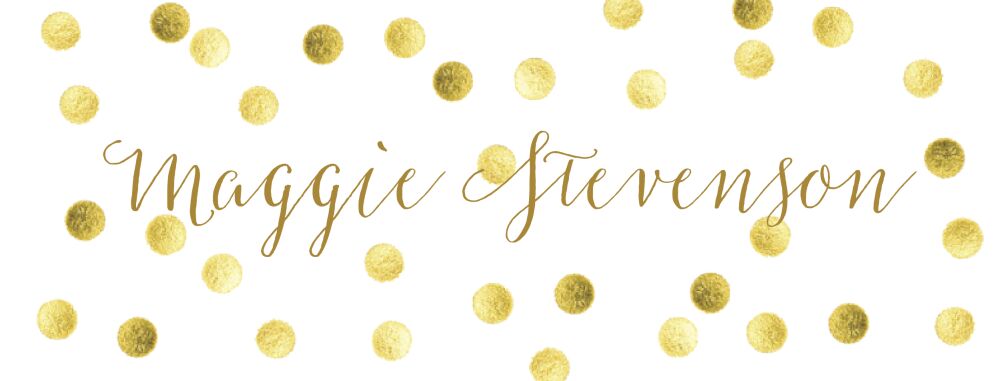 Gold Sparkly Polka Dot Water-Resistant Label