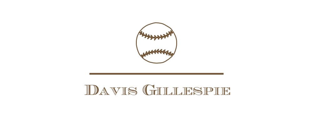 Baseball Water-Resistant Label