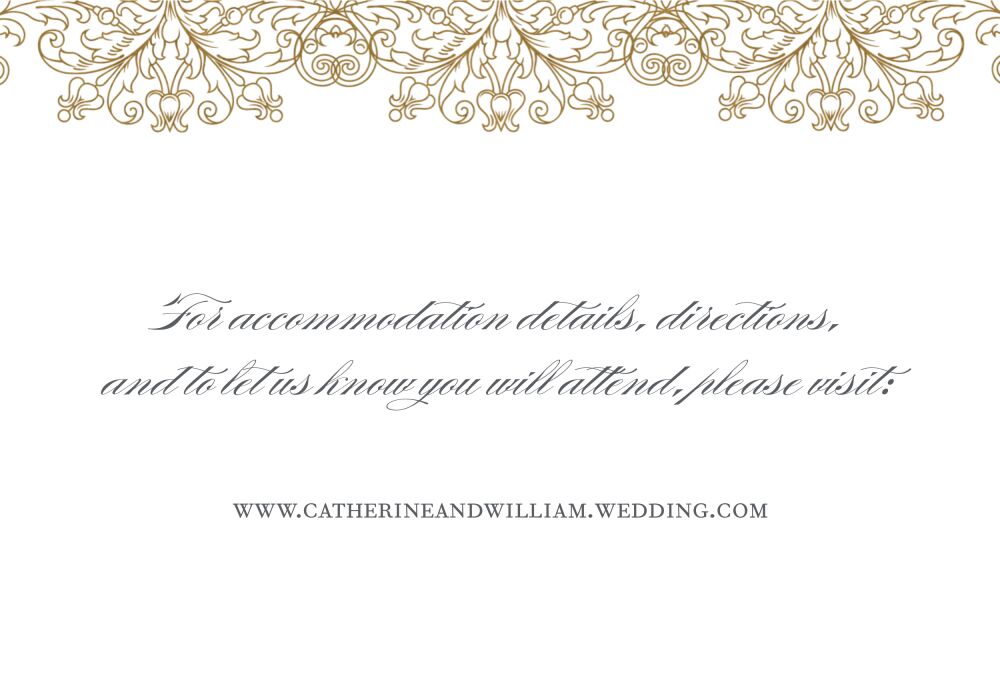 Gilded Lace Foil-Pressed Accessory Card
