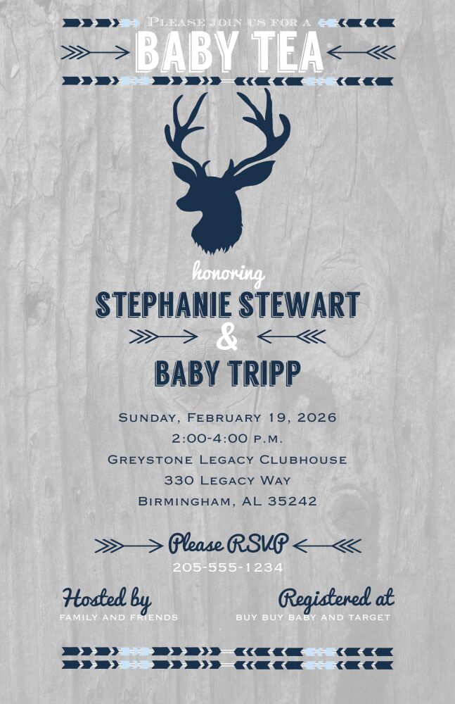 Deer Lodge Invitation