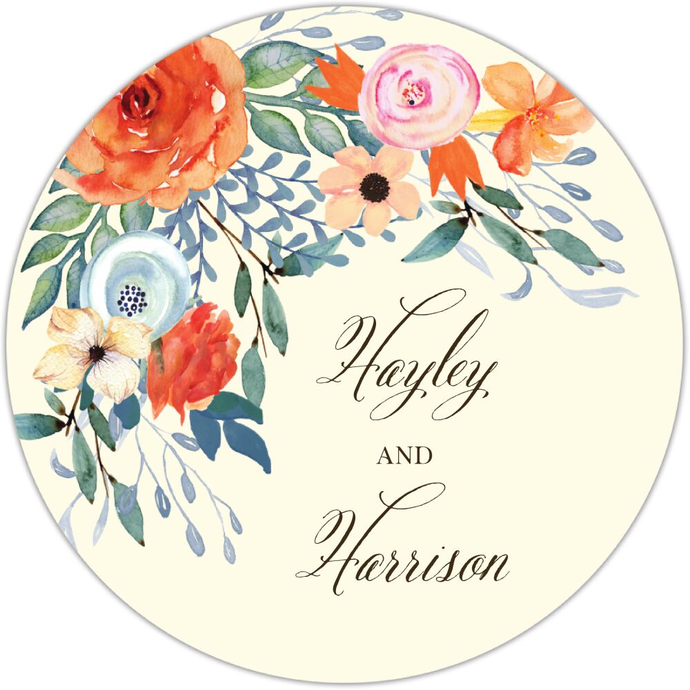 Fresh Floral Sticker 