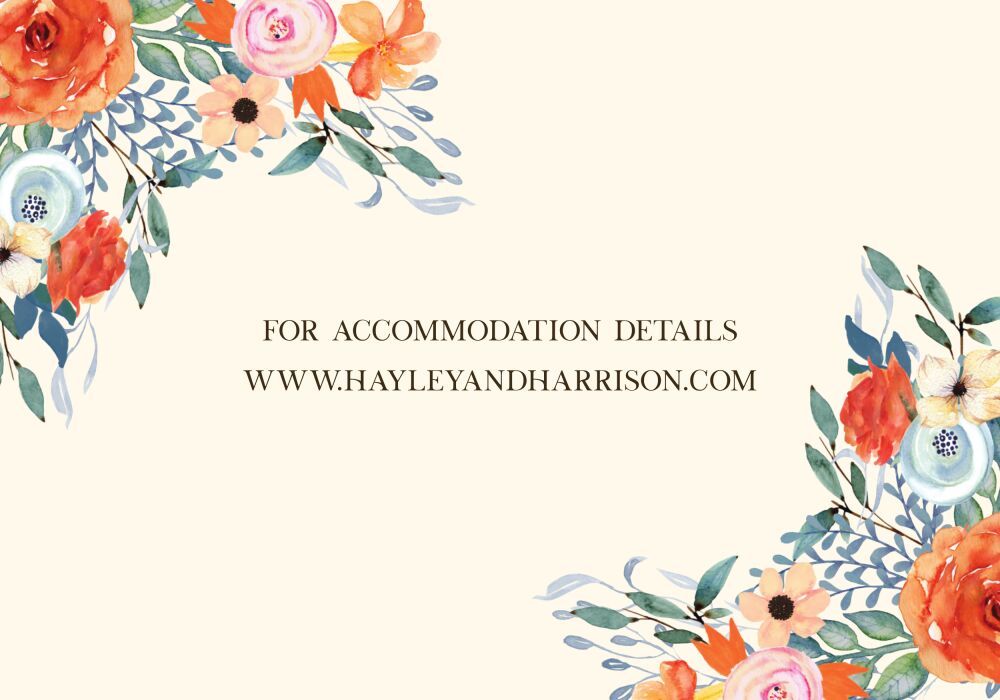 Fresh Floral Insert Card 