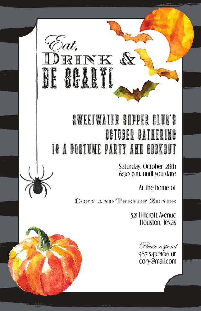 Halloween Invitation