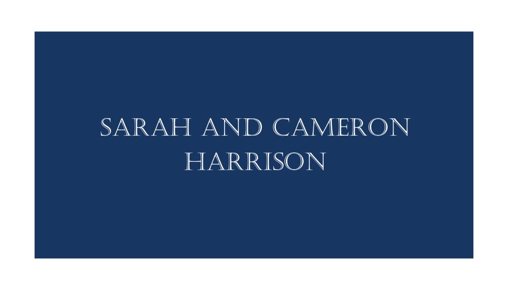 Navy and White Simple Enclosure Card