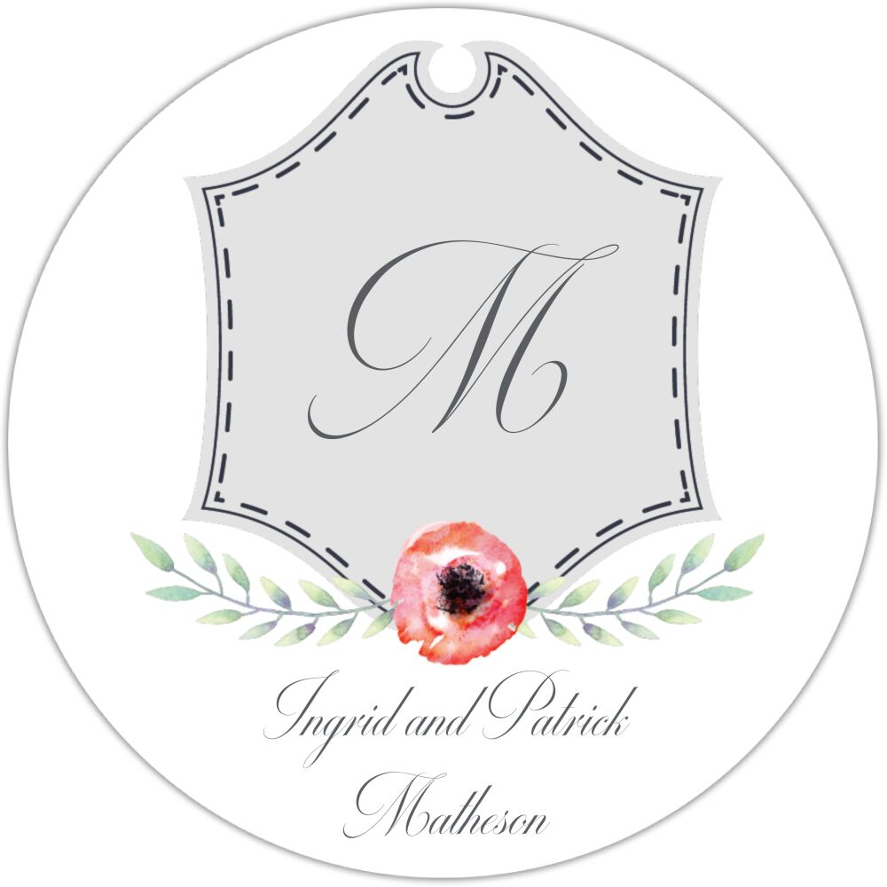 Crest Motif 22 Gift Sticker