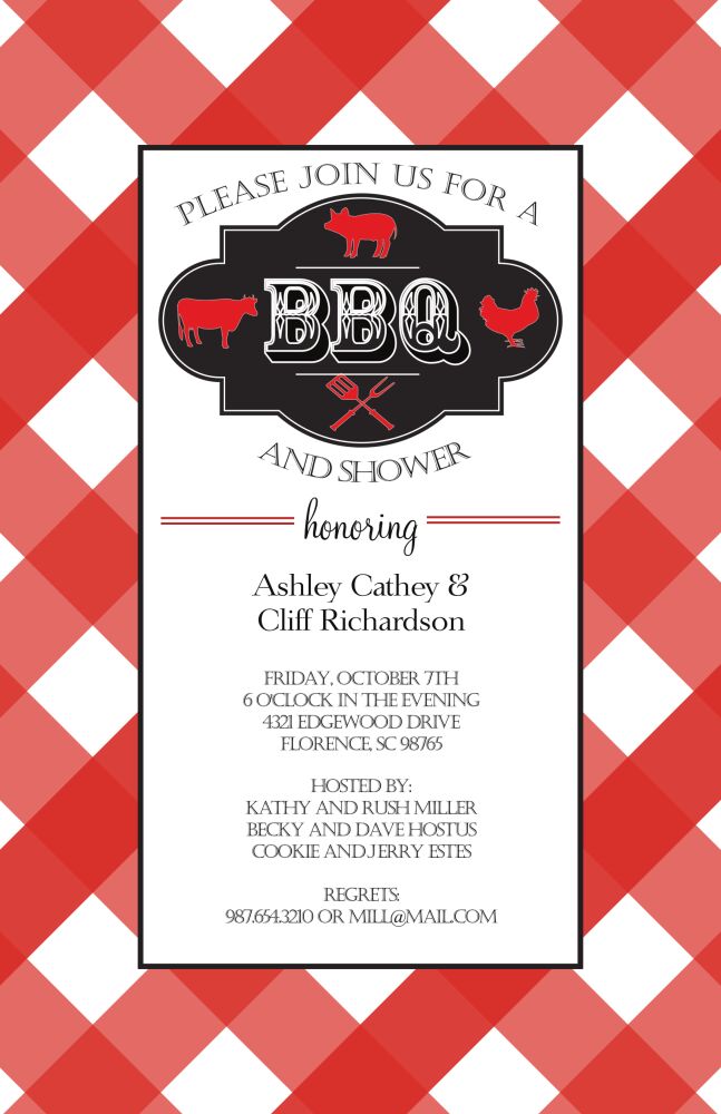 Barbecue Invitation