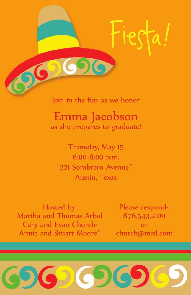 Fiesta Invitation