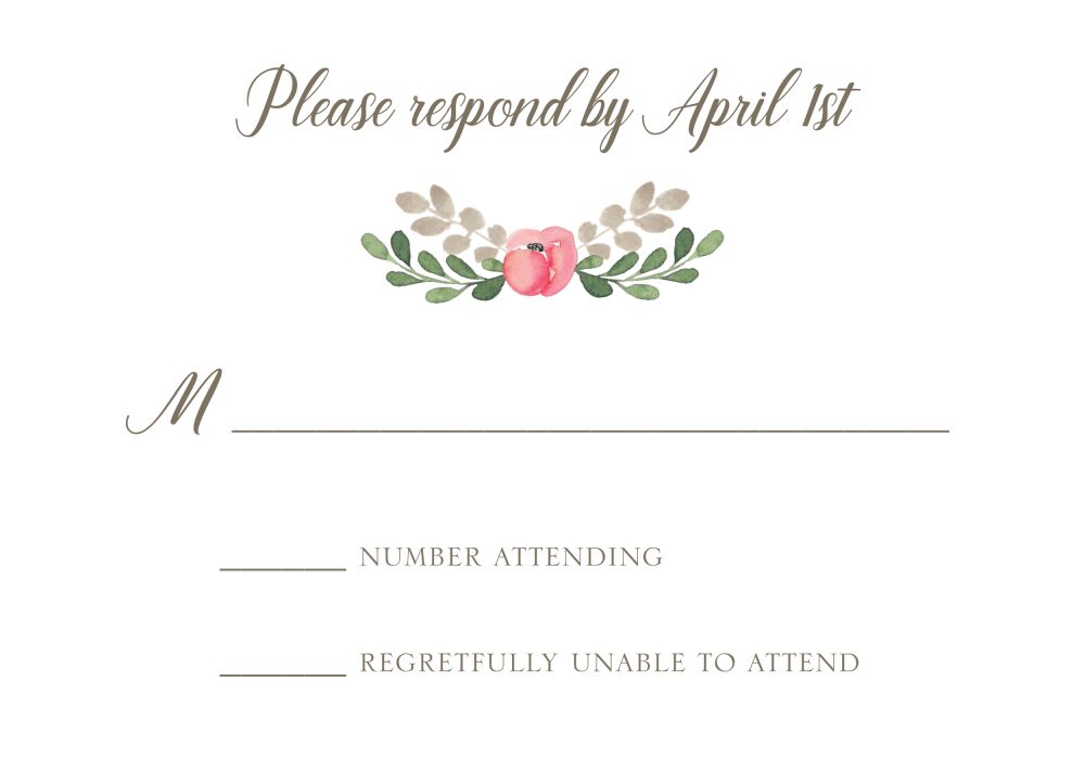 Nobility Reply Postcard