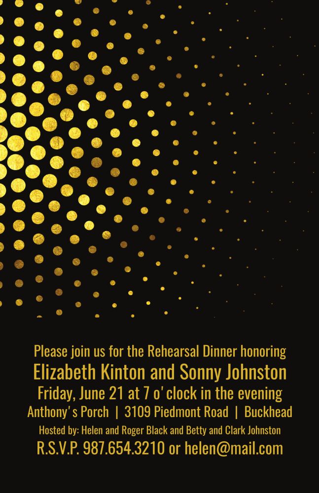 Eliptical Invitation