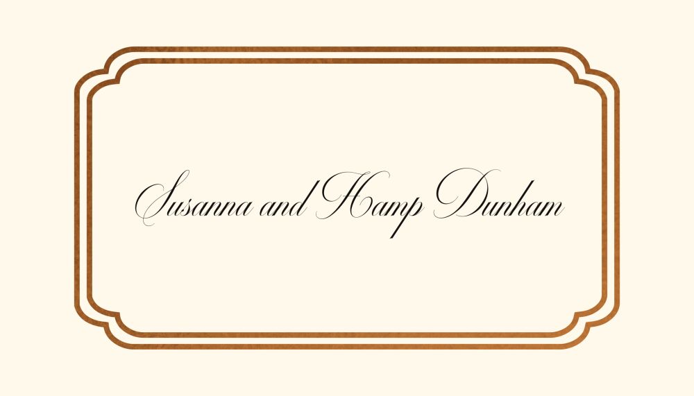 Double Frame Enclosure Card