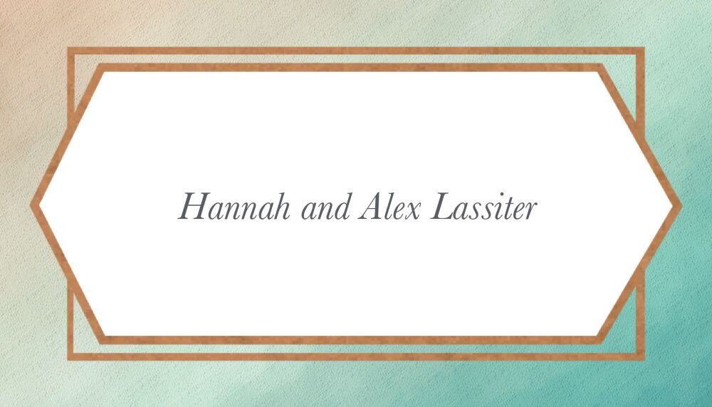 Metallic Ombre Foil-Pressed Enclosure Card