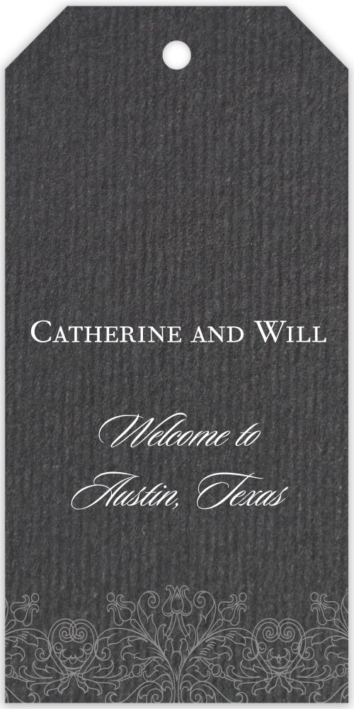 Lace Hanging Gift Tag