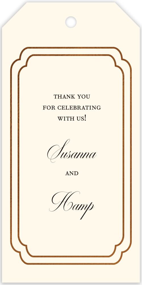 Double Frame Gift Tag