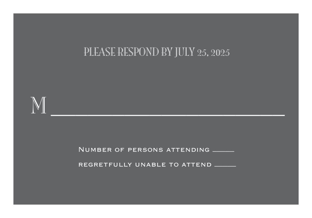 Grey Svelte Reply Card