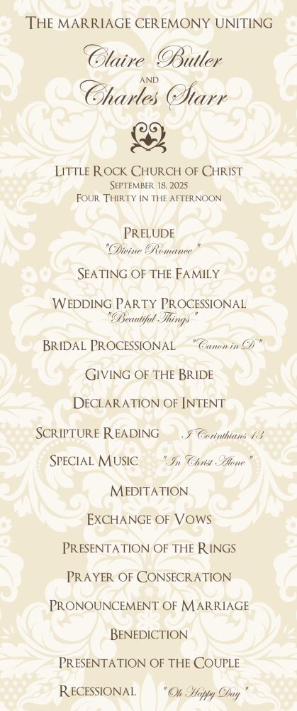 Delicate Damask Program