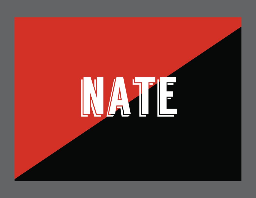 Color Slice Folded Note