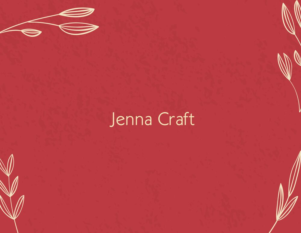 Crafty Floral Folded Note
