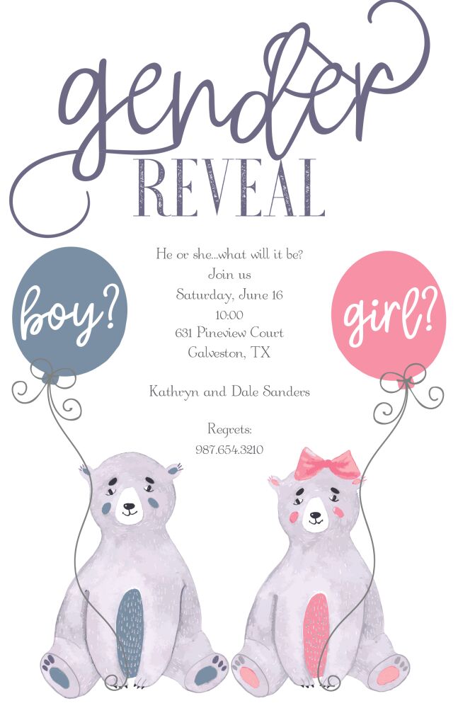 Gender Reveal Gender Reveal 