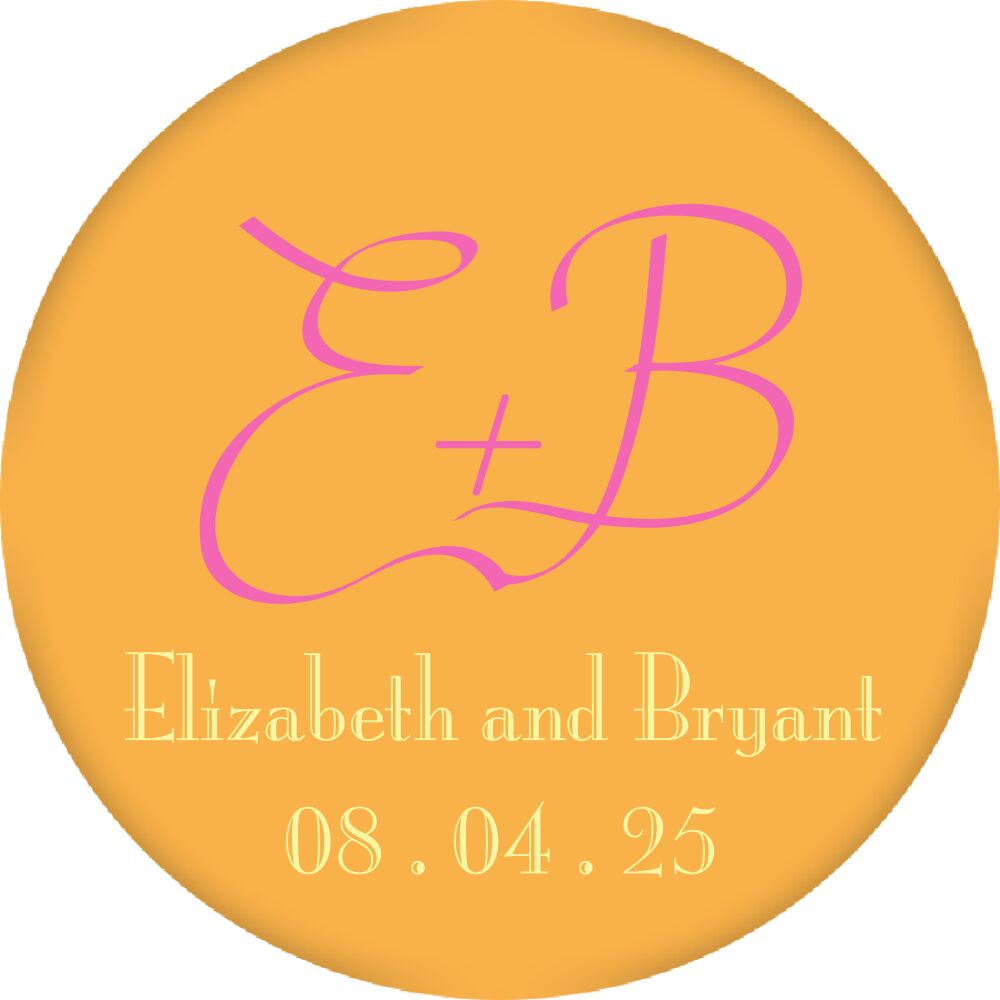 Peach Svelte Gift Sticker
