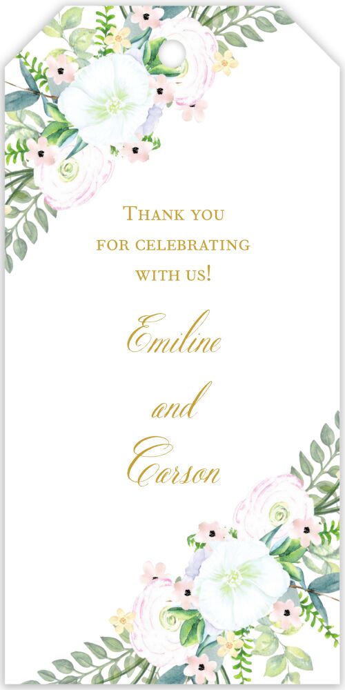 Carolina Hanging Gift Tag