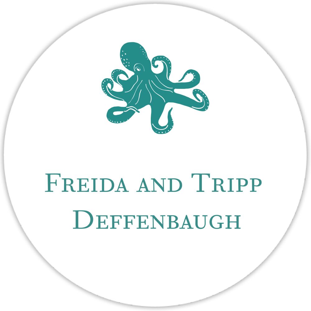 Octopus Water-Resistant Label